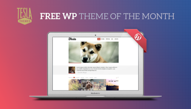 Free WordPress Theme of the month