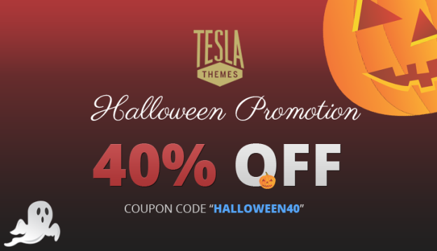 Halloween promo TeslaThemes